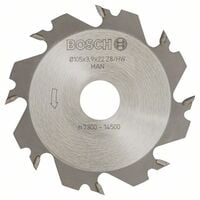 BOSCH Kotúčová fréza 8, 22 mm, 4 mm