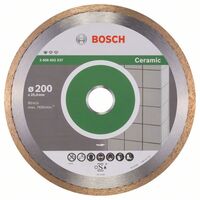 BOSCH Diamantový rezací kotúc Standard for Ceramic 200 x 25,40 x 1,6 x 7 mm