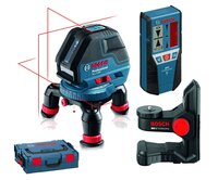 BOSCH GLL 3-50 Professional - 0601063803 - líniový laser + prijímac LR2 + držiak BM1 + L-Boxx