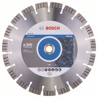 BOSCH Diamantový rezací kotúc Best for Stone 300 x 20,00+25,40 x 2,8 x 15 mm