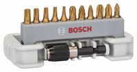 BOSCH 2608522126 - 11-diel. súprava skrutkovacích hrotov vrátane držiaka skrutkovacích hrotov