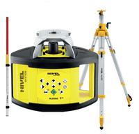 NIVEL SYSTEM Rotační laser se zeleným paprskem NL520G Set