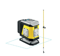 NIVEL SYSTEM Krížový laser 1×360° s modrým paprskem CL1B SET