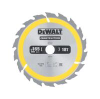 DeWALT KOTUC PILOVY 165x20mm 18Z DT1933