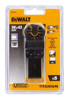 DeWALT DT20727 Titánové píly na kov, 43 x 30 mm, 5 ks