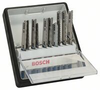 BOSCH 10-dílná sada pilových listu do prímocarých pil Robust Line Metal Expert, se stopkou TT 118 G; T 118