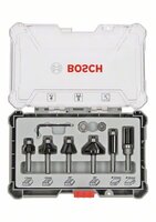 BOSCH Súprava frézovacích bitov, zarovnávanie a zaobľovanie, 8 mm driek - 2607017469