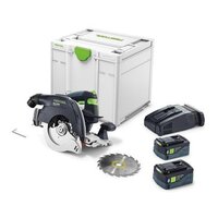 FESTOOL 577678 Akumulátorová rucní kotoucová pila HKC 55 5,0 EBI-Plus-SCA