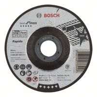 BOSCH Rezací kotúc s prelisom Best for Inox - Rapido A 60 W INOX BF, 125 mm, 1,0 mm