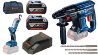 BOSCH GBH 18 V-20 + GLI 18V-300 + Bag MP - 0615990K2X