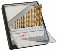 BOSCH 2607010539 - 13-dielna súprava vrtákov do kovu Robust Line HSS-TiN