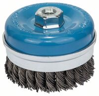 BOSCH Miskovitá kefa 100 mm, 0,8 mm, M14