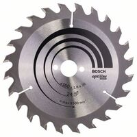 BOSCH 2608641171 - Pílový kotúc Optiline Wood 160 x 20/16 x 1,8 mm, 24