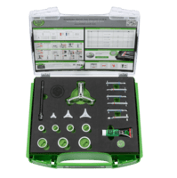 KUKKO K-70-A | 18dílná sada stahováků kuličkových ložisek "PULLPO" ø 10-30 mm