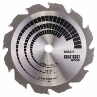 BOSCH 2608641200 - Pílový kotúc Construct Wood 184 x 16 x 2,6 mm, 12