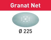 FESTOOL Sietové brúsne prostriedky STF D225 P150 GR NET/25 Granat Net
