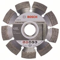 BOSCH Diamantový rezací kotúc Expert for Concrete 115 x 22,23 x 2,2 x 12 mm