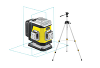 NIVEL SYSTEM Krížový laser 3×360° s modrým lúčom CL3B Set