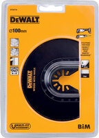DeWALT DT20710 - zarovnávací pilový list pulkruh na drevo Ø100mm