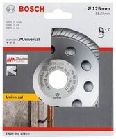 BOSCH Diamantový miskovitý kotúc Standard for Concrete 125 x 22,23 x 5
