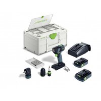 FESTOOL 576896 Akumulátorové vrtací šroubovací TXS 18 C 3,0-Set