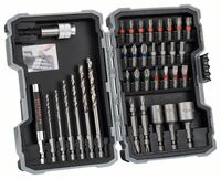 BOSCH 2607017328 - 35-dielna súprava vrtákov do kovu a skrutkovacích hrotov