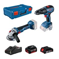 BOSCH GWS 18V-10 + GSB 18V-50 - 0615990M9K - Profesionálna súprava