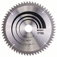 BOSCH 2608640433 - Pílový kotúc Optiline Wood 216 x 30 x 2,0 mm, 60