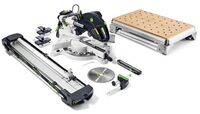 FESTOOL Kapovací pila (s tahovou funkcí) KS 120 REB-Set-MFT KAPEX
