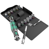WERA 8009 Zyklop Pocket Set 3 sada bitov 1/4" (6,3 mm) 27 dielna 05004284001