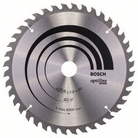 BOSCH 2608640443 - Pílový kotúc Optiline Wood 254 x 30 x 2,8 mm, 40