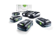 FESTOOL 577104 Energetická súprava SYS 18V 4x4,0/TCL 6 DUO