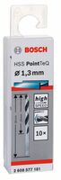 BOSCH Skrutkovitý vrták HSS PointTeQ 1,3 mm