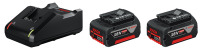 BOSCH 2× GBA 18V 4.0Ah + GAL 18V-40 - 1 600 A01 9S0 -Základná súprava