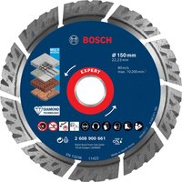 BOSCH Diamantový rezací kotúč EXPERT MultiMaterial 150 x 22,23 x 2,4 x12 mm - 2608900661