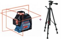 BOSCH GLL 3-80 + BT 150 Professional Líniový laser + statív 06159940KD