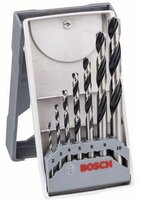 BOSCH Šroubovitý vrták HSS PointTeQ, souprava Mini X-Line 7 ks