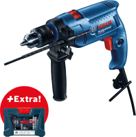 BOSCH GSB 550 - 0 601 1A1 003 - Príklepová vrtacka + 41-dílná sada na vrtání