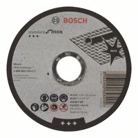 BOSCH Rovný rezací kotúc Standard for Inox WA 60 T BF, 115 mm, 22,23 mm, 1,6 mm