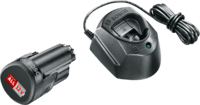 BOSCH PBA 12V 1,5 Ah + GAL 1210 CV - 1 600 A01 L3D - Hobby systémové príslušenstvo 12 V Li-Ion