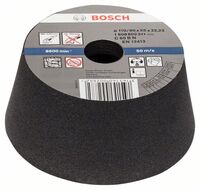 BOSCH Kónická brúsna miska - 1 608 600 241 - na kamen/betón 90 mm, 110 mm, 55 mm, 60