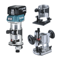 MAKITA DRT50RTJX2 - AKU FRÉZA 18V