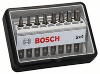 BOSCH 2607002559 - 8-dielna súprava skrutkovacích hrotov Robust Line Sx, Extra Hard 49 mm, 8-dielna súprav