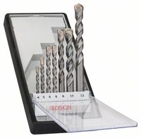 BOSCH 2607010545 - 7-dielna súprava vrtákov do betónu CYL-3 4; 5; 6; 6; 8; 10; 12 mm