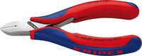 Kliešte na rezanie elektroniky s okrúhlou hlavou a fazou 115mm KNIPEX