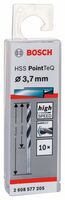 BOSCH Skrutkovitý vrták HSS PointTeQ 3,7 mm