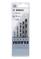 BOSCH Vrták HSS PointTeQ so šesťhrannou stopkou, 5 ks súprava - 2 607 002 824
