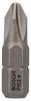 BOSCH Skrutkovací hrot PH2, 25 mm, 1/4" šesthranná stopka ISO 1173 C6.3, extra tvrdý PH2 25mm