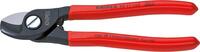 Kabelové nožnice s plastovými rukoväťami 165mm KNIPEX