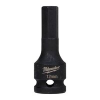 MILWAUKEE Nástrčný kľúč 1/2" - HEX 12 Shockwave vnútorný